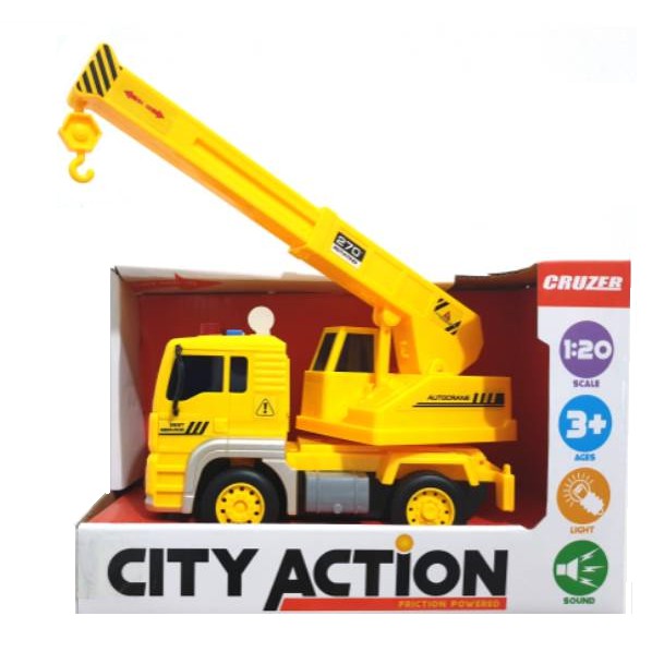Cruzer City Action Friction Powered