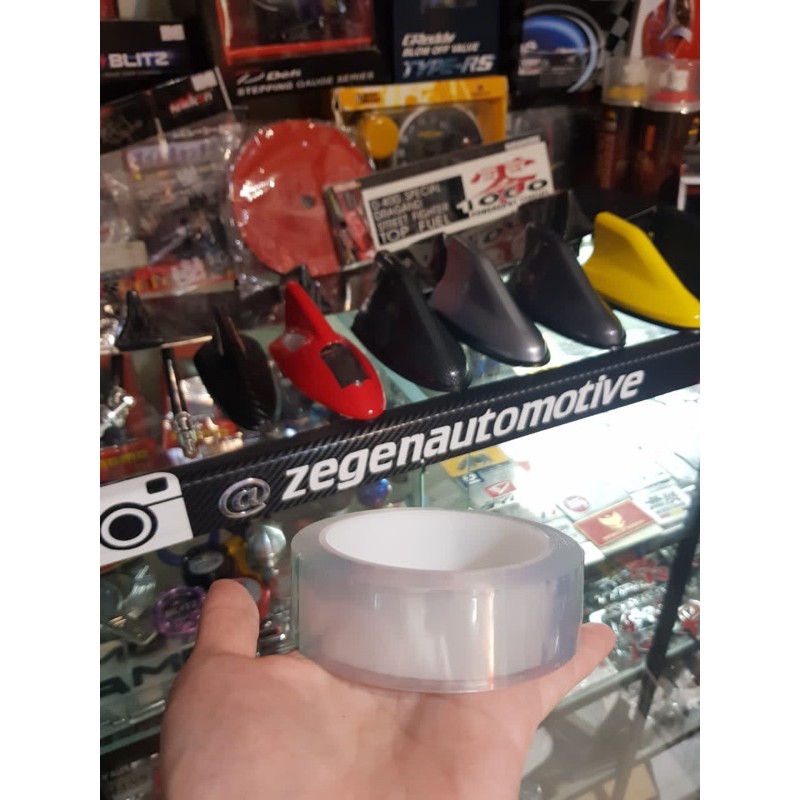

Tape nano stiker pelindung kecil - transparant