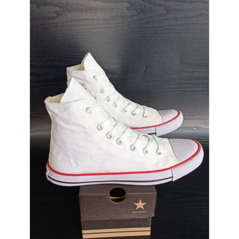 COD SEPATU ALL STAR PUTIH POLOS TINGGI/SEPATU CONVERSE PUTIH POLOS HIGH