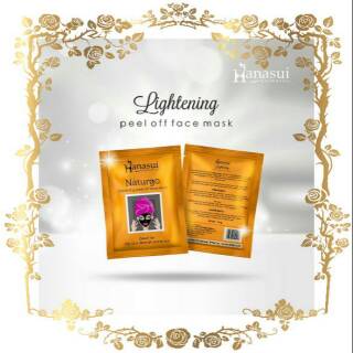 Naturgo lightening peel off face mask by Hanasui ORIGINAL