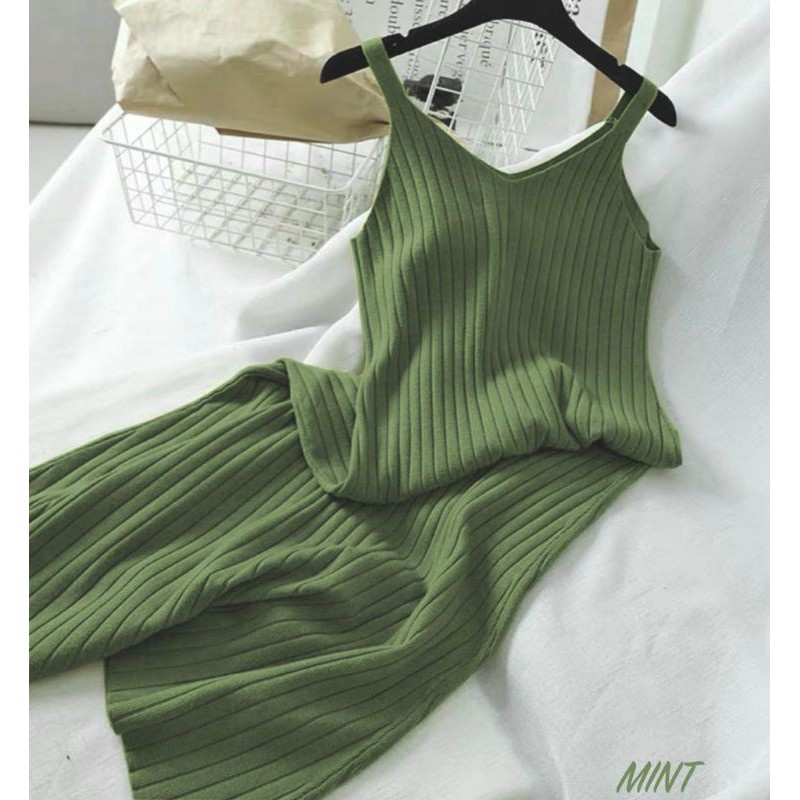 Dress Singlet Rajut Premium  // Dress Seksi Wanita // Dress Korea