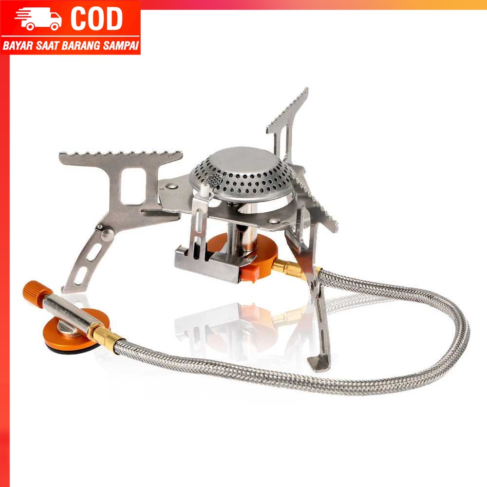 (100% BARANG ORI) TaffSPORT Kompor Gas Lipat Portabel Camping Stove - WSS-201