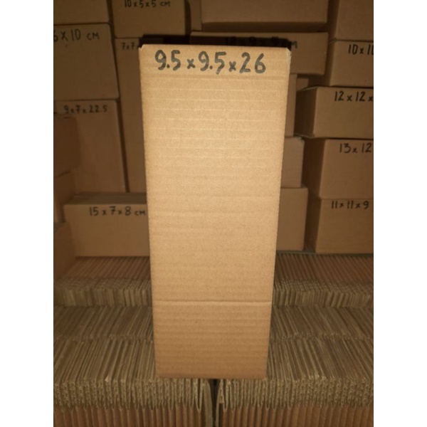 

Kardus 9.5x9.5x26 cm Baru tebal polos luar dalam