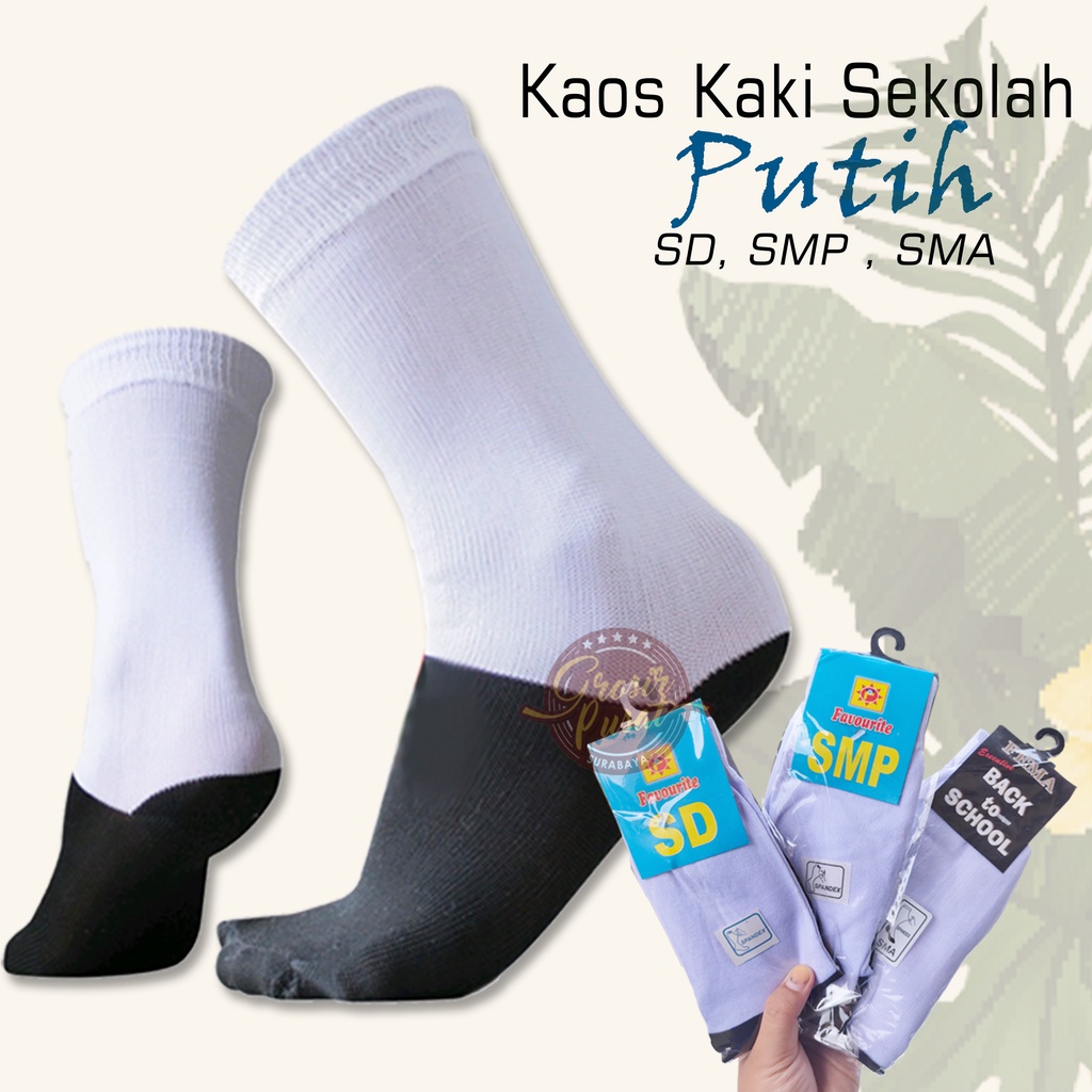 Kaos Kaki Sekolah Original Impor SD SMP SMA