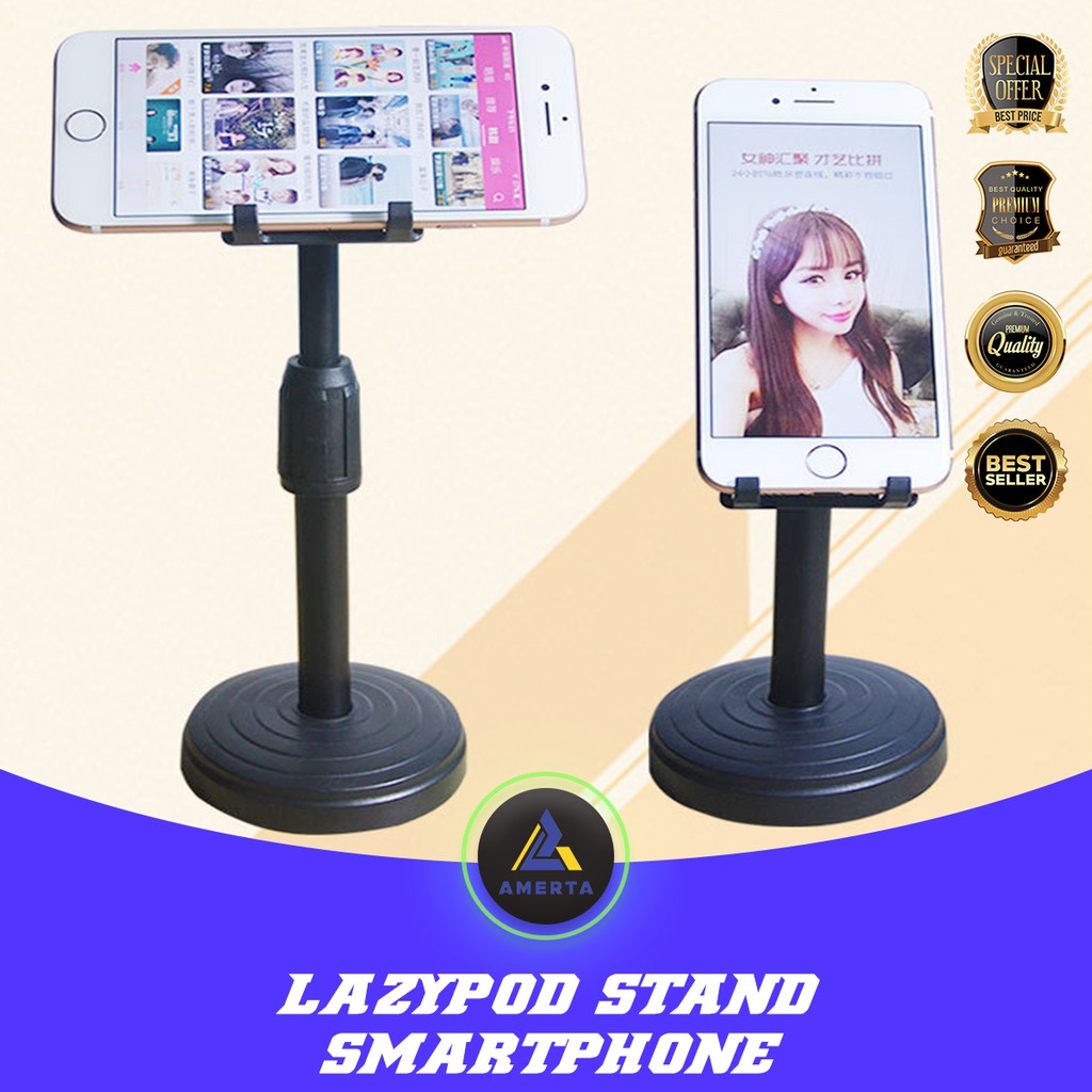 Erilles Lazypod Stand Smartphone Adjustable Desk Tablet Holder Universal