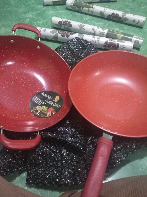 Wajan Enamel Anti Lengket Wajan Masak Serbaguna Mudah Di Bersihkan
