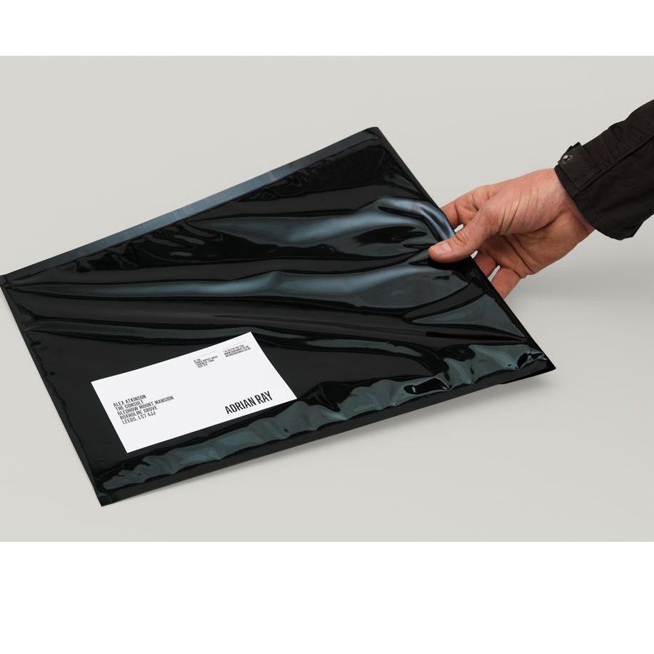 

DCK Polymailer Hitam Glossy 50x60cm (1 Pack = 10pcs) Ready stock