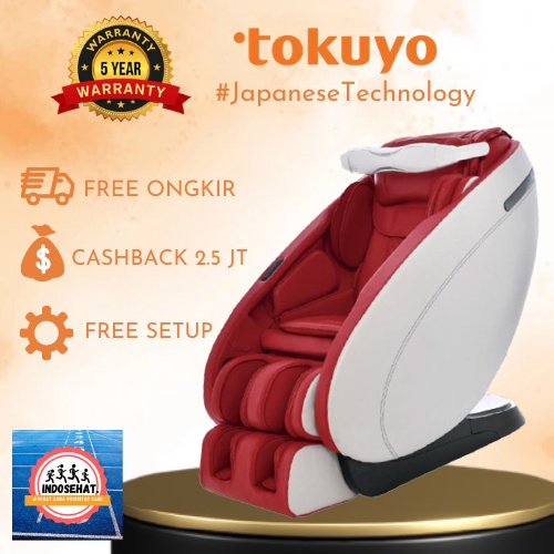 TOKUYO Smart Sleep Legacy Massage Chair TC-730 - Kursi Pijat Kaki Tangan Punggung Full Body Elektrik