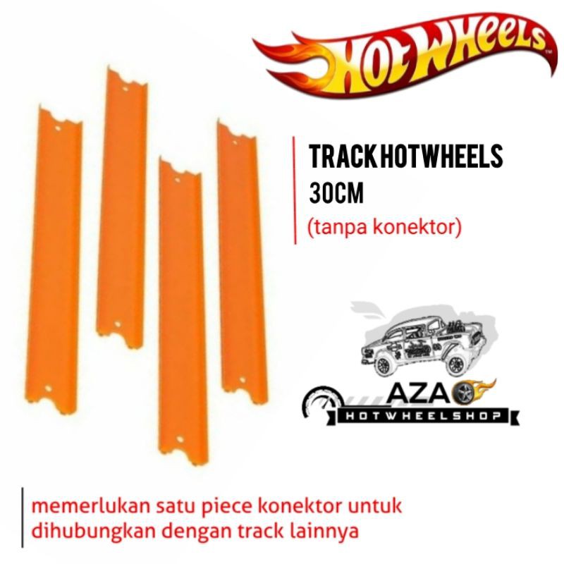 Track Hot Wheels 30cm hotwheels 30 cm jalan lurus lintasan jalan trek mainan mobil mobilan anak