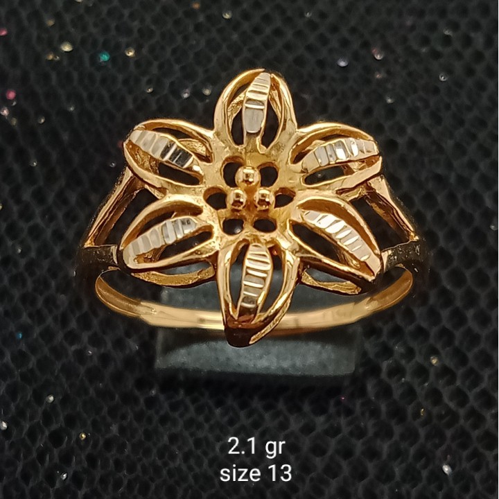 Cincin Emas 17 K - 2.1 gr Kadar 750 - 1992