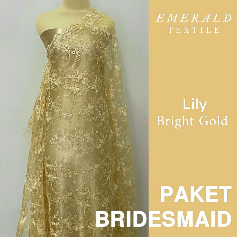 Paket Bridesmaid Spesial Package / Seragam Keluarga / Wisuda / Paket Bridesmaid By Emerald Textile