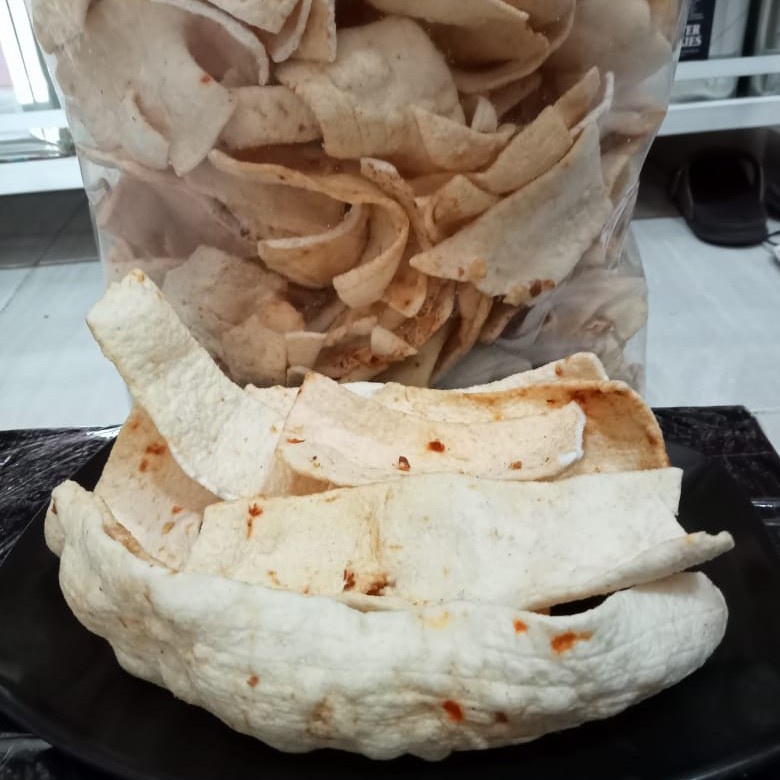 

Selondok pedas manis/kerupuk selondok Magelang/slondok