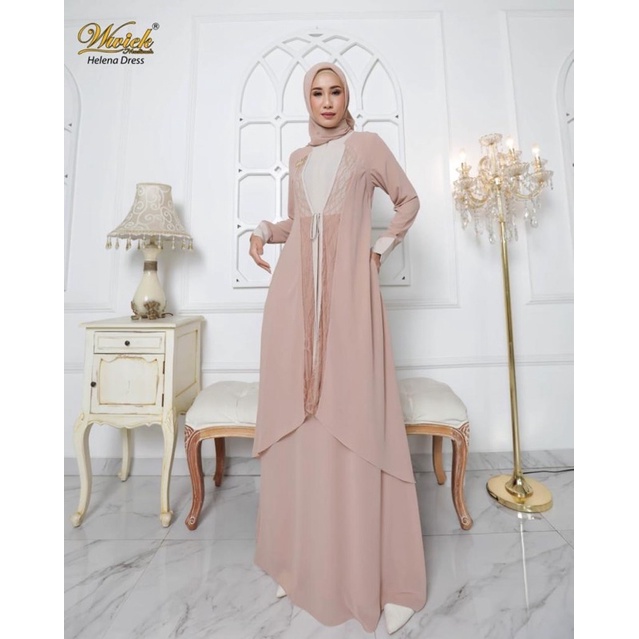Annisa set Dress By Wwiek muslimah