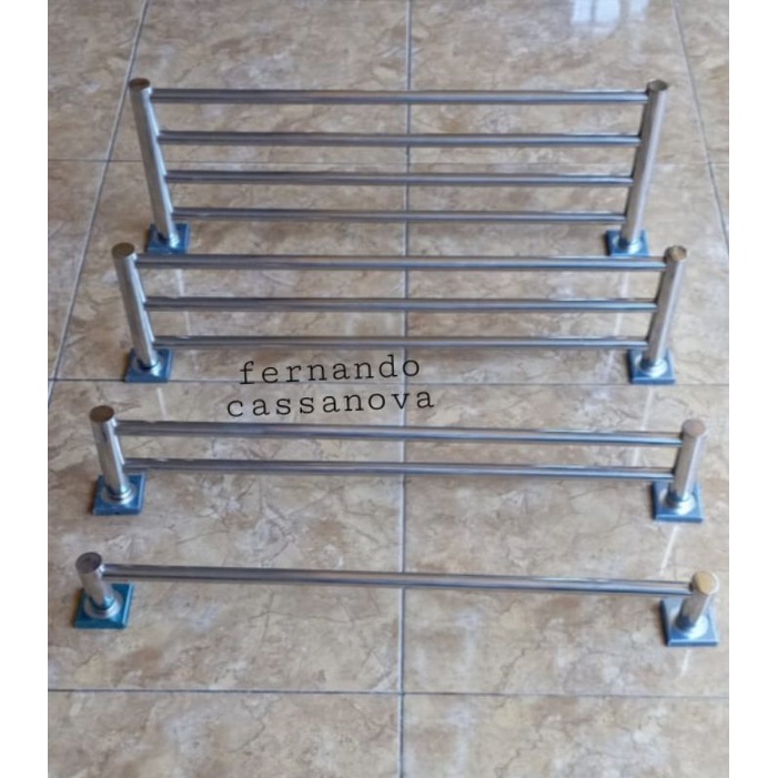 Gantungan Handuk pakaian kamar mandi stainless steel
