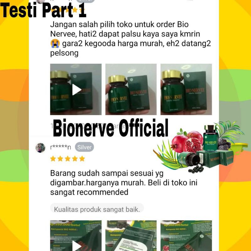 Obat Herbal Asam Urat Bio Nervee 100% Original Malaysia Bionerve Bionervee Obat Struk Lambung Ampuh-2