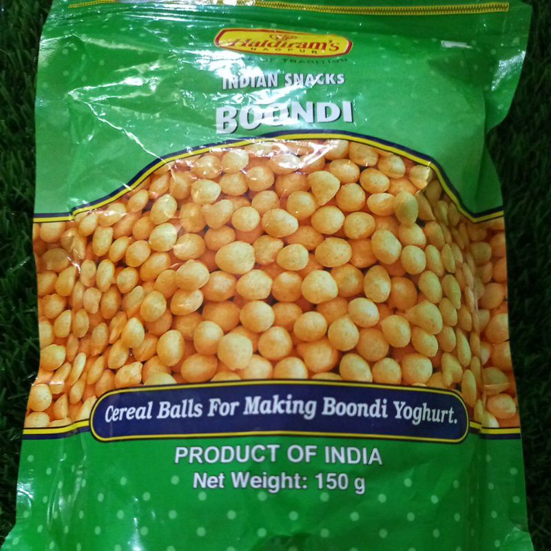 

Boondi Haldirams Indian Snacks 150 gram
