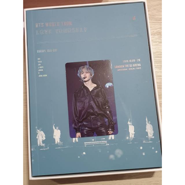 [booked] BTS - Love Yourself. Europe. Bluray (dengan Jimin PC)