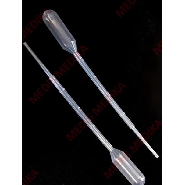 Pipet Tetes Plastik 1 ml cc Pasteur Dropping Pipette Drop
