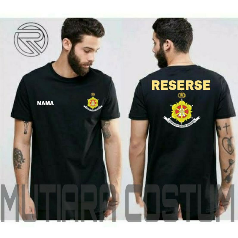 KAOS T-SHIRT RESERSE II EKSLUSIF