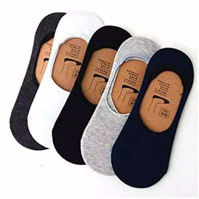 Kaos Kaki Pendek Semata Kaki Pria Sport Kaus Kaki Polos Sekolah Semata Kaki Ankle Socks Sepatu Snakers