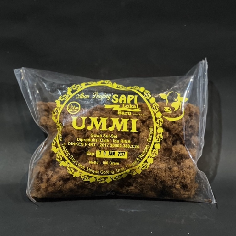 

ABON DAGING SAPI UMMI 100gr