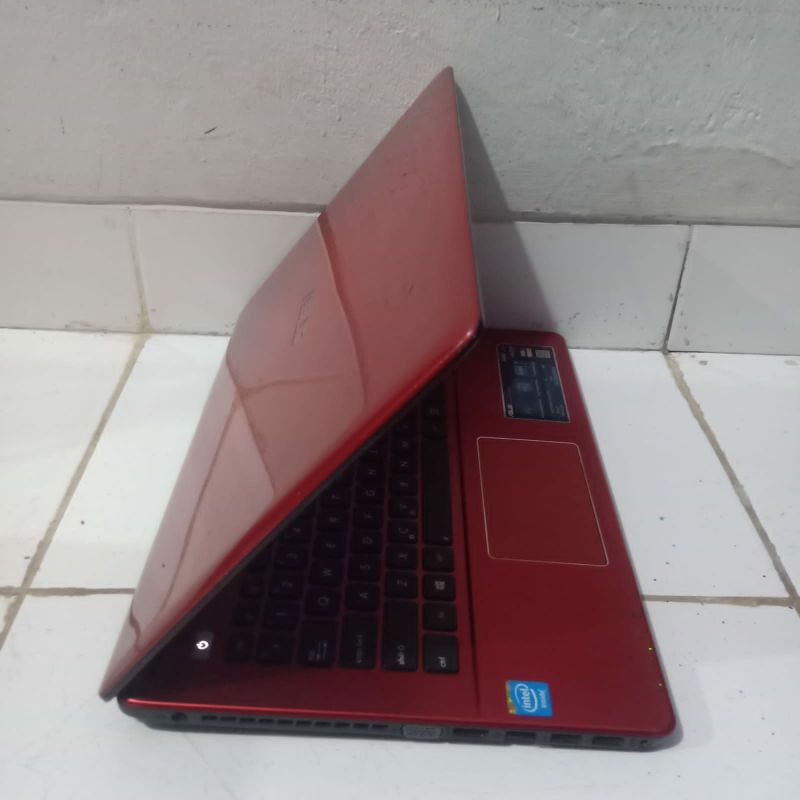 Laptop Asus A450CA Intel Celeron-1007U Ram 4GB HDD 500GB layar 14 inc windows 10 Full aplikasi Siap pakai-2