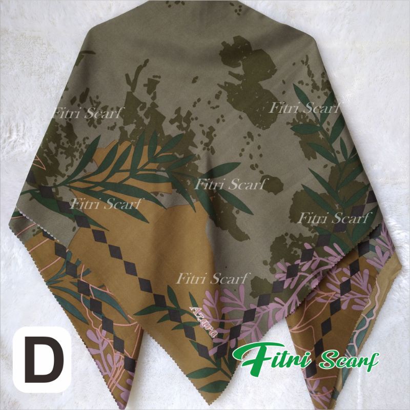 jilbab segi empat motif hijab segi empat motif kerudung segi empat motif azara oscara M 100-D