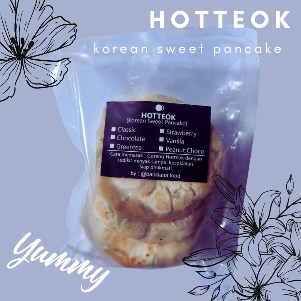 

3PCS Hotteok Korean Pancake - Korean Food - Pancake Korea