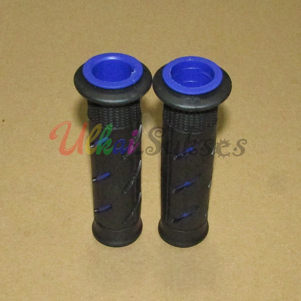 Motorcycle Hand Grips Cover Domino Karet Gas Anti Slip Universal Murah Laris