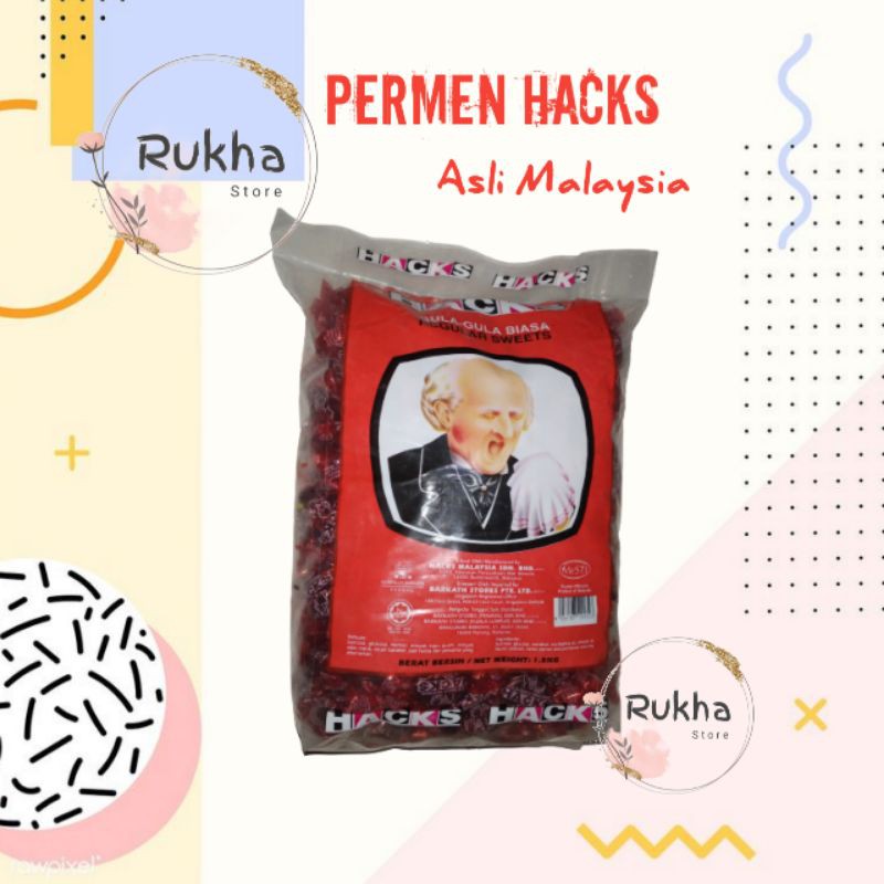 

Permen Hacks 100 gr ASLI Malaysia / Permen obat batuk / permen pelega tenggorokan