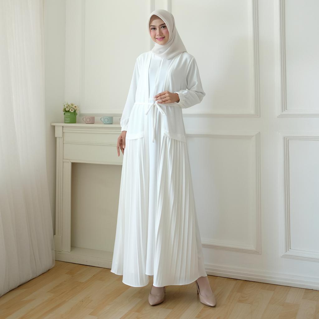 Robe Dress Pakaian Baju Busana Gamis Gaun Outfit Pesta Wanita Muslimah