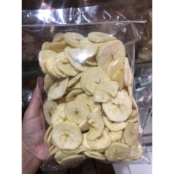 

kripik buah apel, nangka, salak los