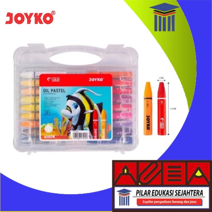 

CRAYON / OIL PASTEL TITI ISI 36 WARNA MURAH