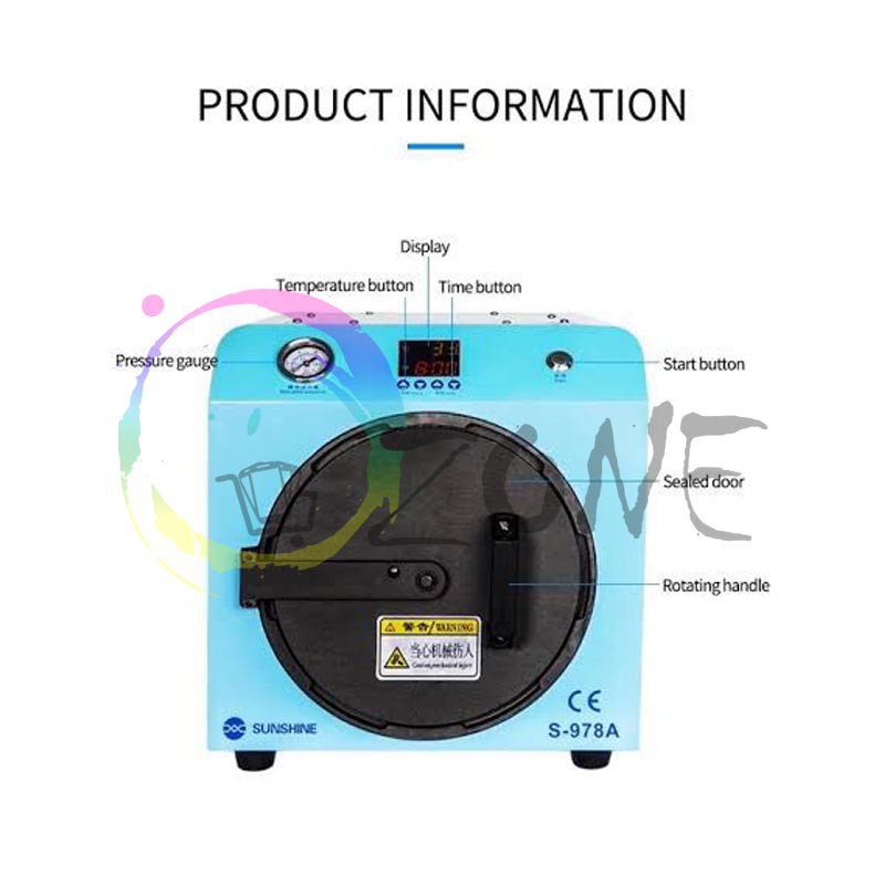 MESIN BUBBLE LCD REMOVER SUNSHINE S-978A 11INCH - LARGE SIZE