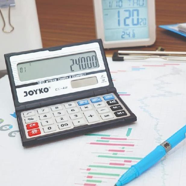 

[PREMIUM] Calculator Kalkulator Joyko CC-42 12 Digits Check Correct . . . .