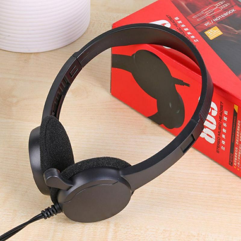 Headset Yefe 809 Stereo Music PC Notebook 3.5mm Headphone