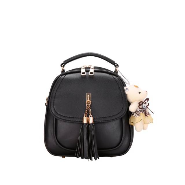 TAS MINI CLUTCH WANITA TAS JALAN WANITA 21906 Black