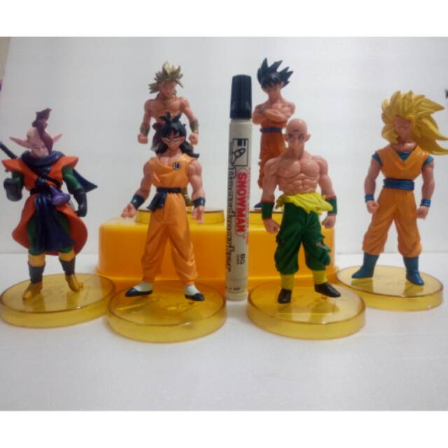 Dragon ball yamcha hiasan kue dragon ball action figure dragon ball mainan dragon ball