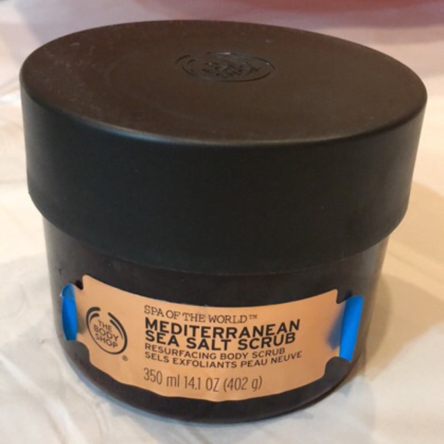 The body shop sea salt scrub