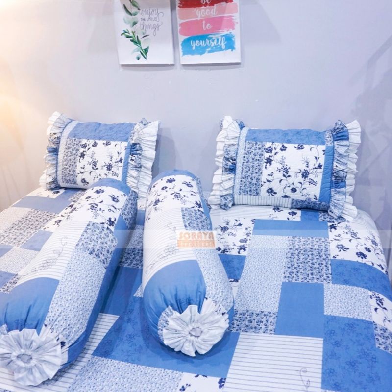 Eatha Sprei Soraya Type Karet Uk 180x200x30