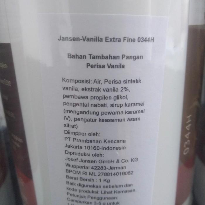 

Bahan Kue | Jansen Vanilla Extra Fine H 1Kg Kualitas Terbaik