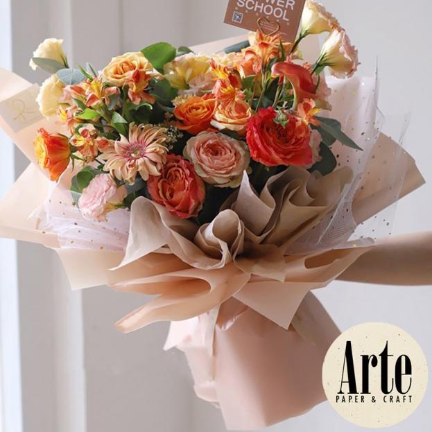 

Special - 20 Lembar Cellophane Solid Pastel Matte Kertas Buket Korea Bunga Flower Wrapping Paper Kado Arte Grosir Jakarta P.MTZ