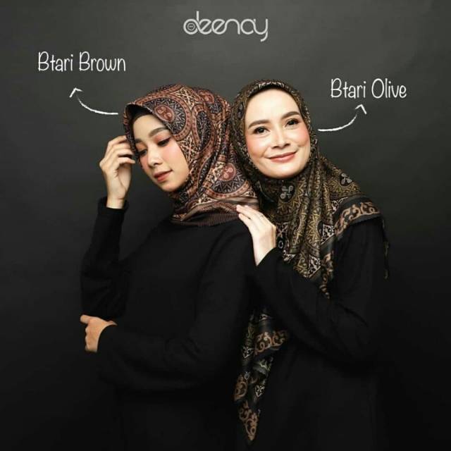 deenay scarves original Btari brown/Btari Olive
