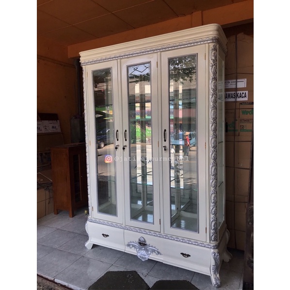 LEMARI HIAS DUCO / LEMARI HIAS MURAH / LEMARI HIAS UKIR