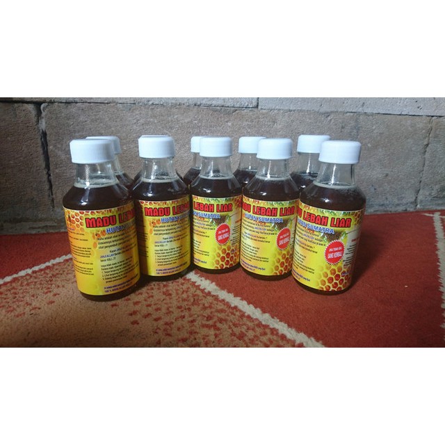 

madu lebah liar hutan sumatra 130ml