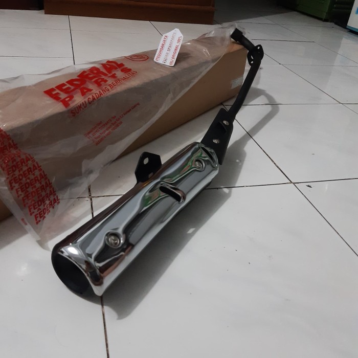Populer Muffler Knalpot Vega R New Fp-E4711-Vgn-2100 Asli Original Federal
