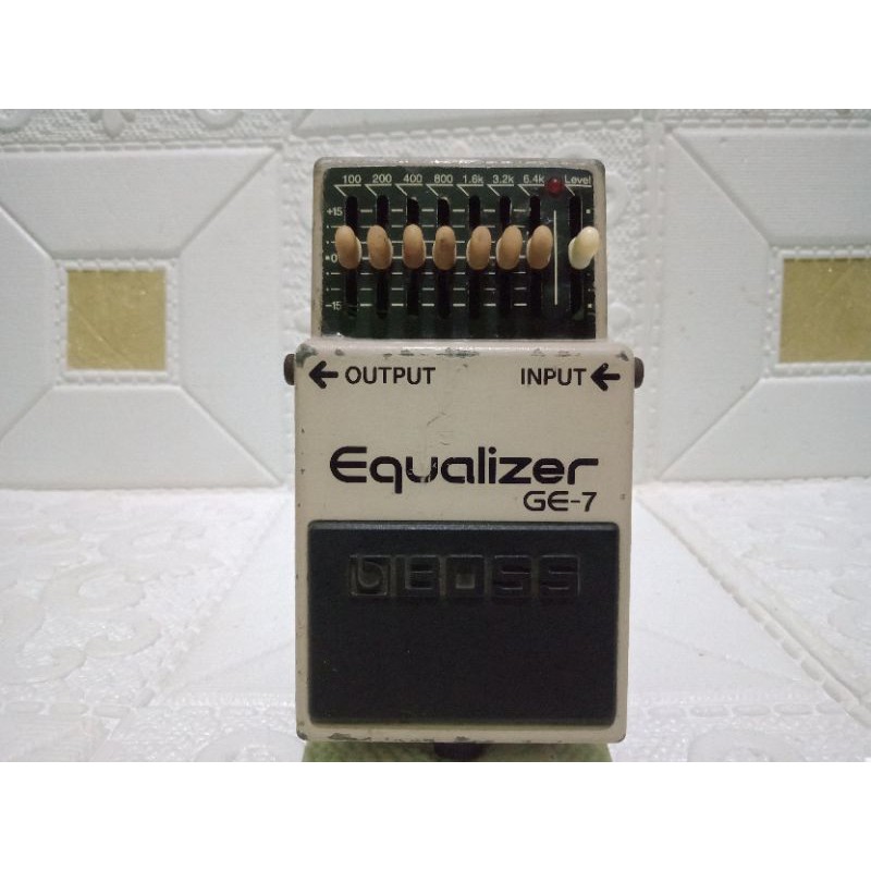 boss ge7 equalizer gitar eq