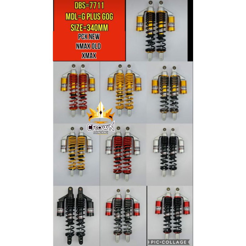 Shock DBS Tabung Atas G Plus Nmax 155 / PCX Lokal / XMAX