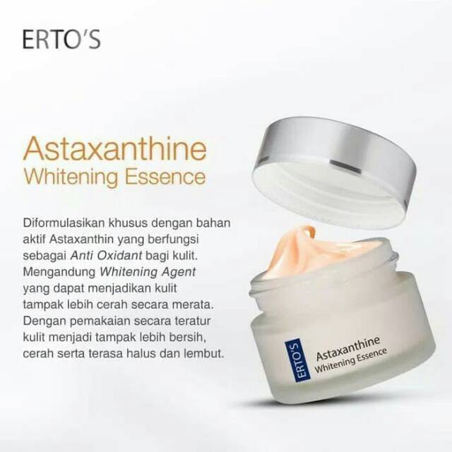 ERTO'S ASTAXANTHINE WHITENING ESSENCE ORIGINAL - ERTOS ASTAXANTHINE