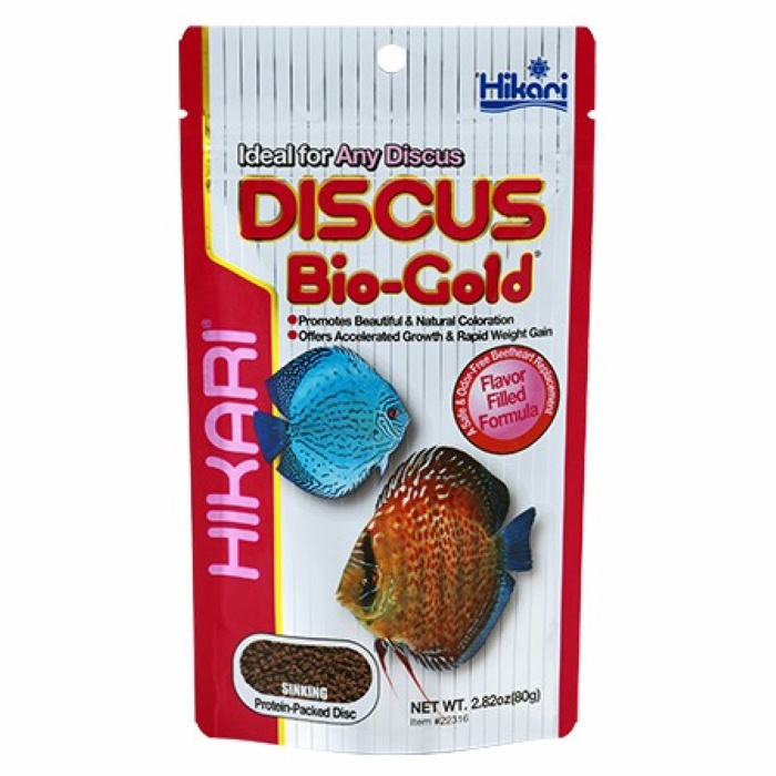 HIKARI DISCUS BIO GOLD 80 GR PAKAN IKAN DISCUS